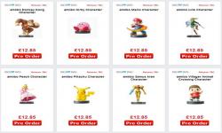 Nintendo amiibos price listed 